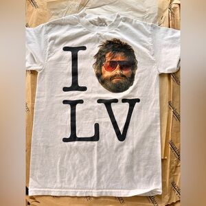 Hangover Teeshirt I love Las Vegas 100 % Cotton size S boys guys men girls M